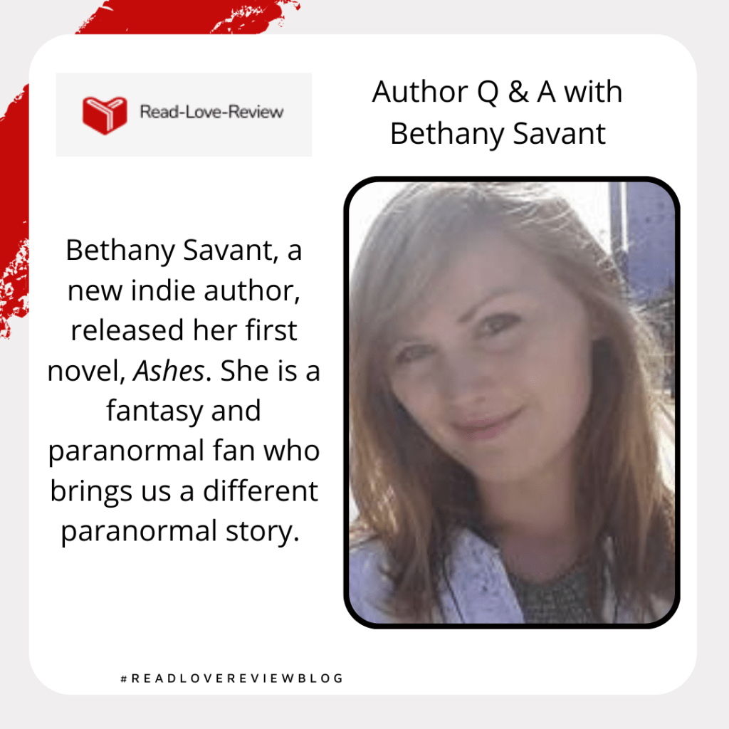 Author Q & A with Bethany&nbsp;Savant