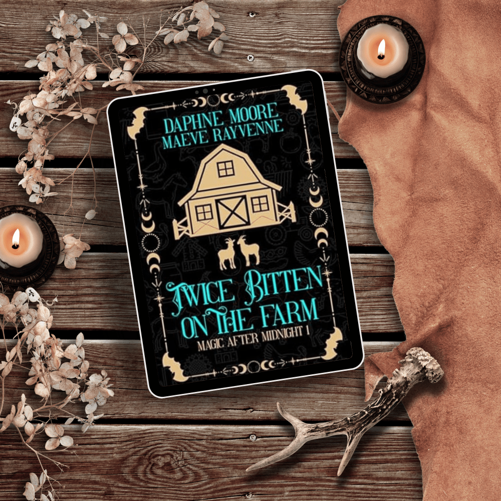 Twice Bitten On the Farm: (Magic After Midnight Book 1) by Lia Davis (Author), Daphne Moore (Author), Maeve Rayvenne (Author), Life After Magic (Author) 