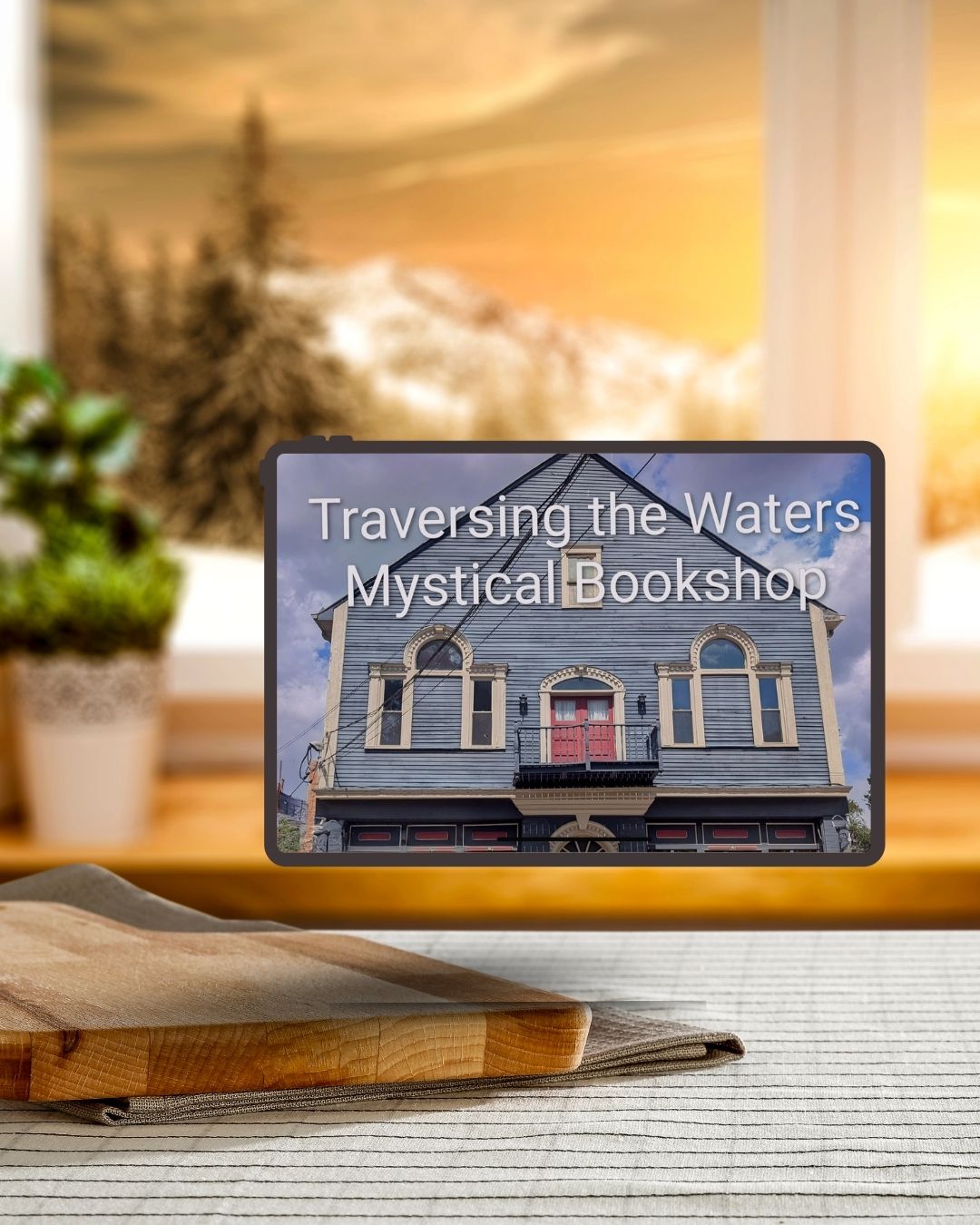 Traversing the Waters Mystical Bookshop by Christina&nbsp;Bunner
