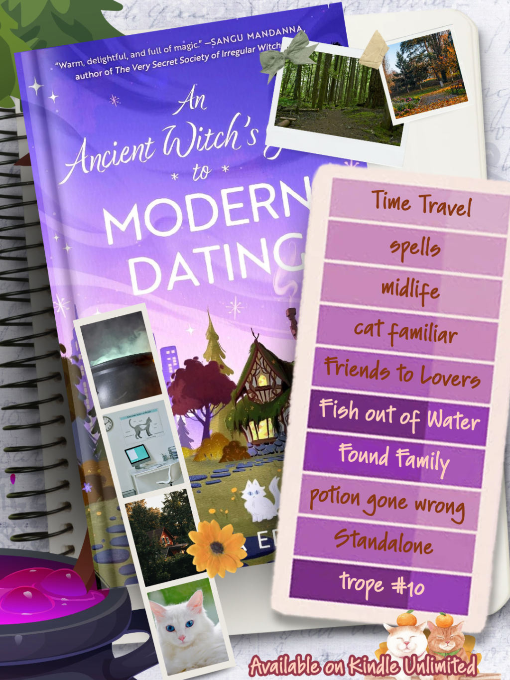 An Ancient Witches Guide to Modern Dating by Cecilia&nbsp;Edward
