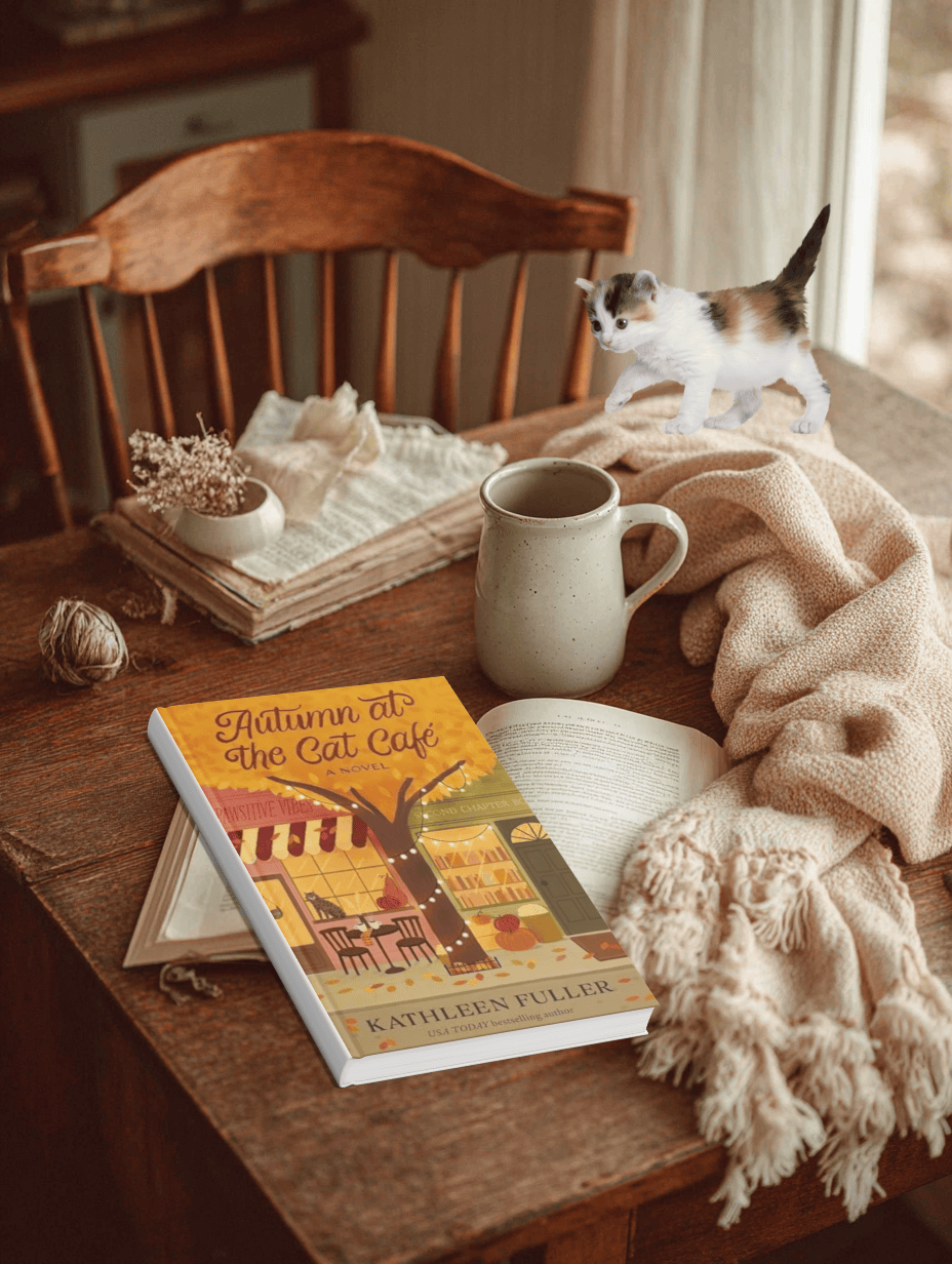 Autumn at the Cat Cafe by Kathleen&nbsp;Fuller